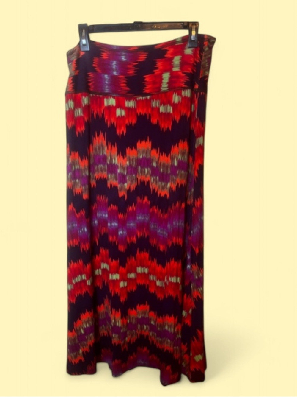 Double D Ranch Tribal Multicolor MIDI Skirt Size M